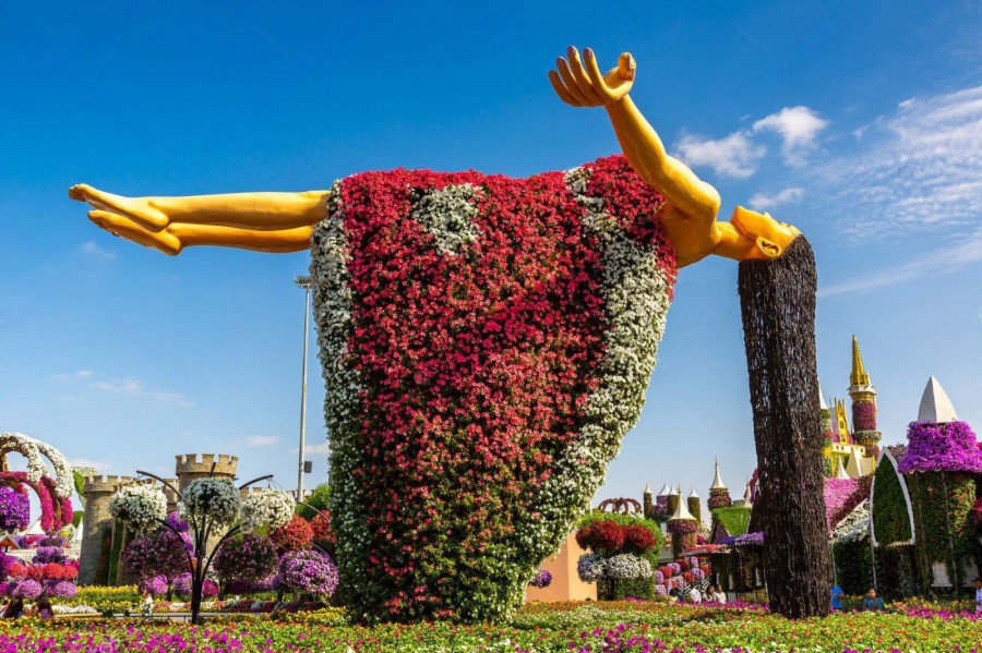 Exploring Dubai Miracle Garden