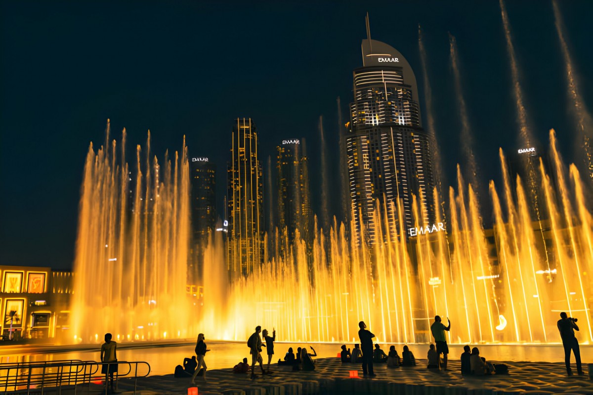 A Spectacular Symphony of Water and Light in Dubai Musical Fountain