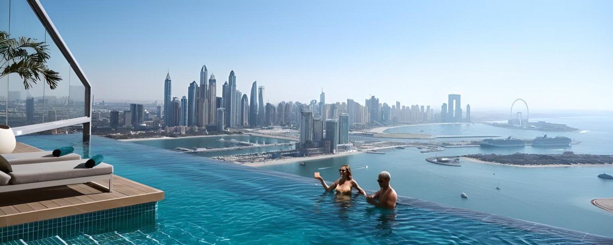 AURA SKYPOOL Dubai | The world’s highest 360° infinity pool