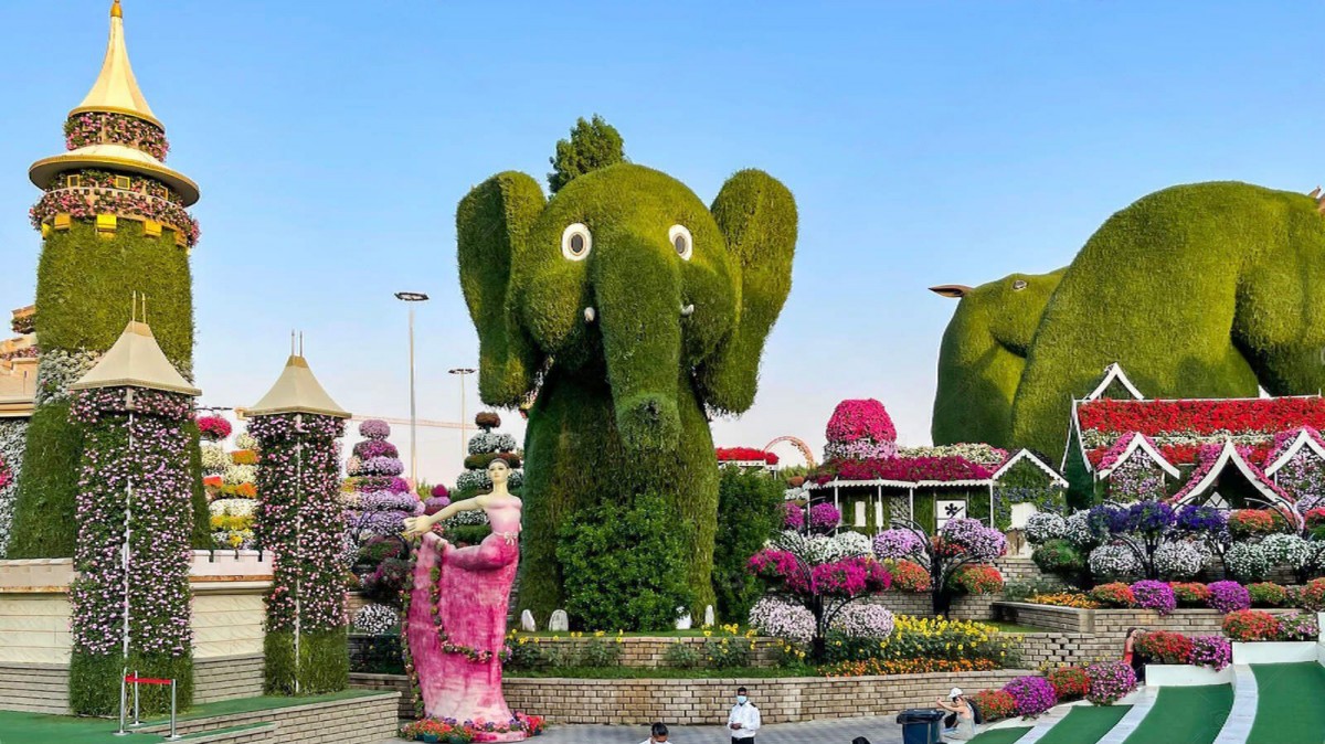 Exploring Dubai Miracle Garden, the World's Largest Floral Paradise