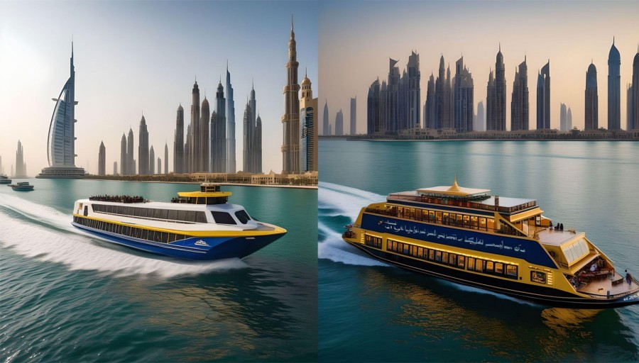 Ferry and Water Taxi: Seamlessly Connecting Dubai's Waterfront